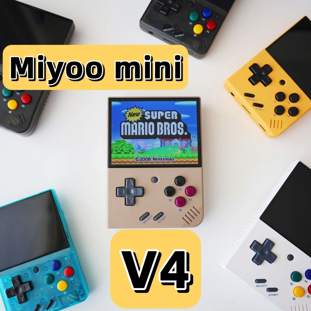 Фото Мини-игровая консоль v4 портативная ретро FC лук китайская GBA аркадная PS мини портативная №1