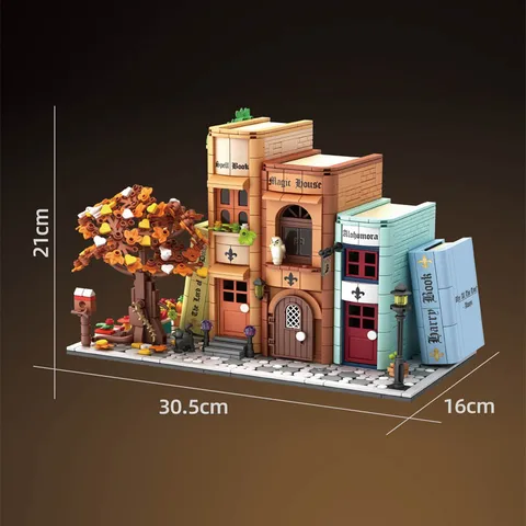 Конструктор MOC книжная полка