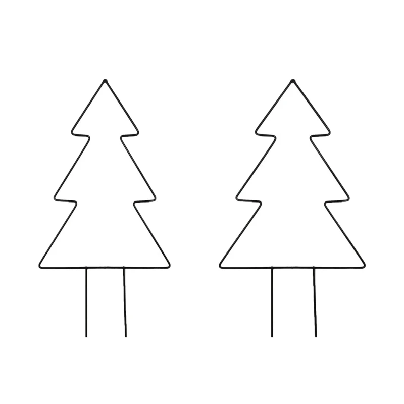 

448B Рождественская елка, садовая решетка, 16 дюймов, высокий держатель растений для подъема, виноградный цветок