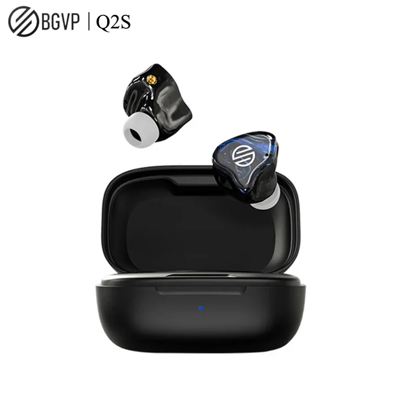 

Беспроводные наушники BGVP Q2S Tws Bluetooth5.2 HiFi стерео с низкой задержкой спортивные водонепроницаемые наушники-вкладыши с микрофоном в режиме ожи...