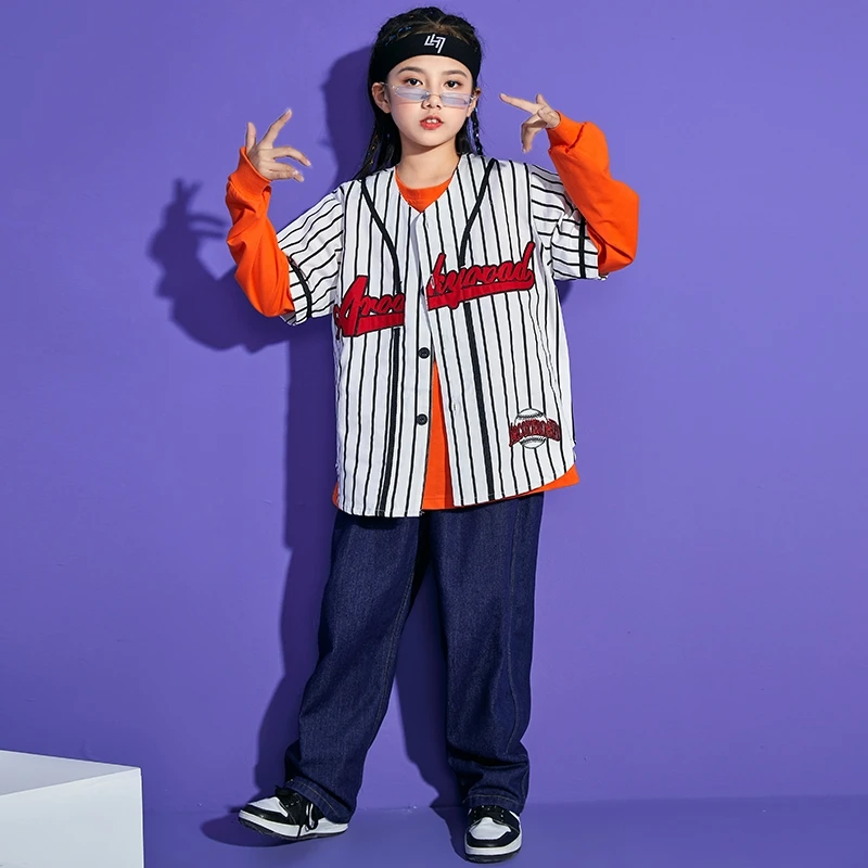 Весенняя одежда для мальчиков-подростков в стиле хип-хоп белый полосатый жилет с