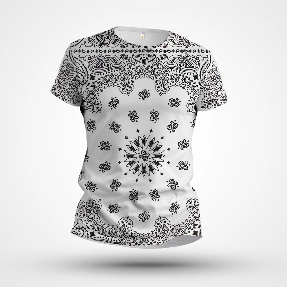 

2023 New Men's T-shirt 3D Printing Customized Short Sleeve Summer Personalized Trend Street