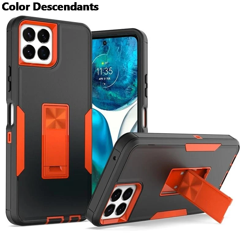 Матовый чехол-подставка для Boost Celero 5G Plus противоударный магнитный держатель