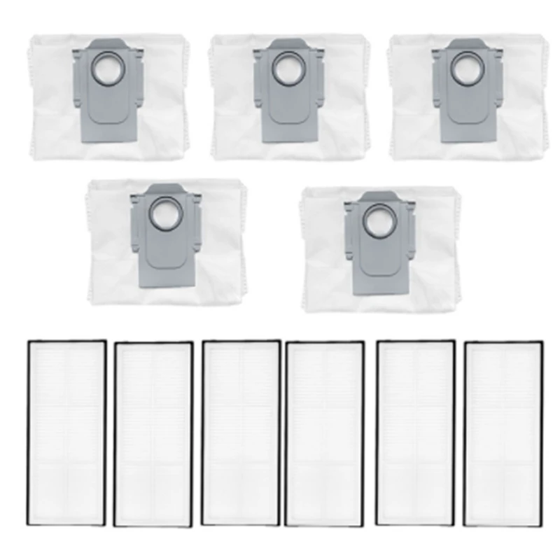 

11Pcs For Roborock G10S/G10S PRO Robot Sweeper S7 Maxv Ultra Accessories Filter Dust Bag