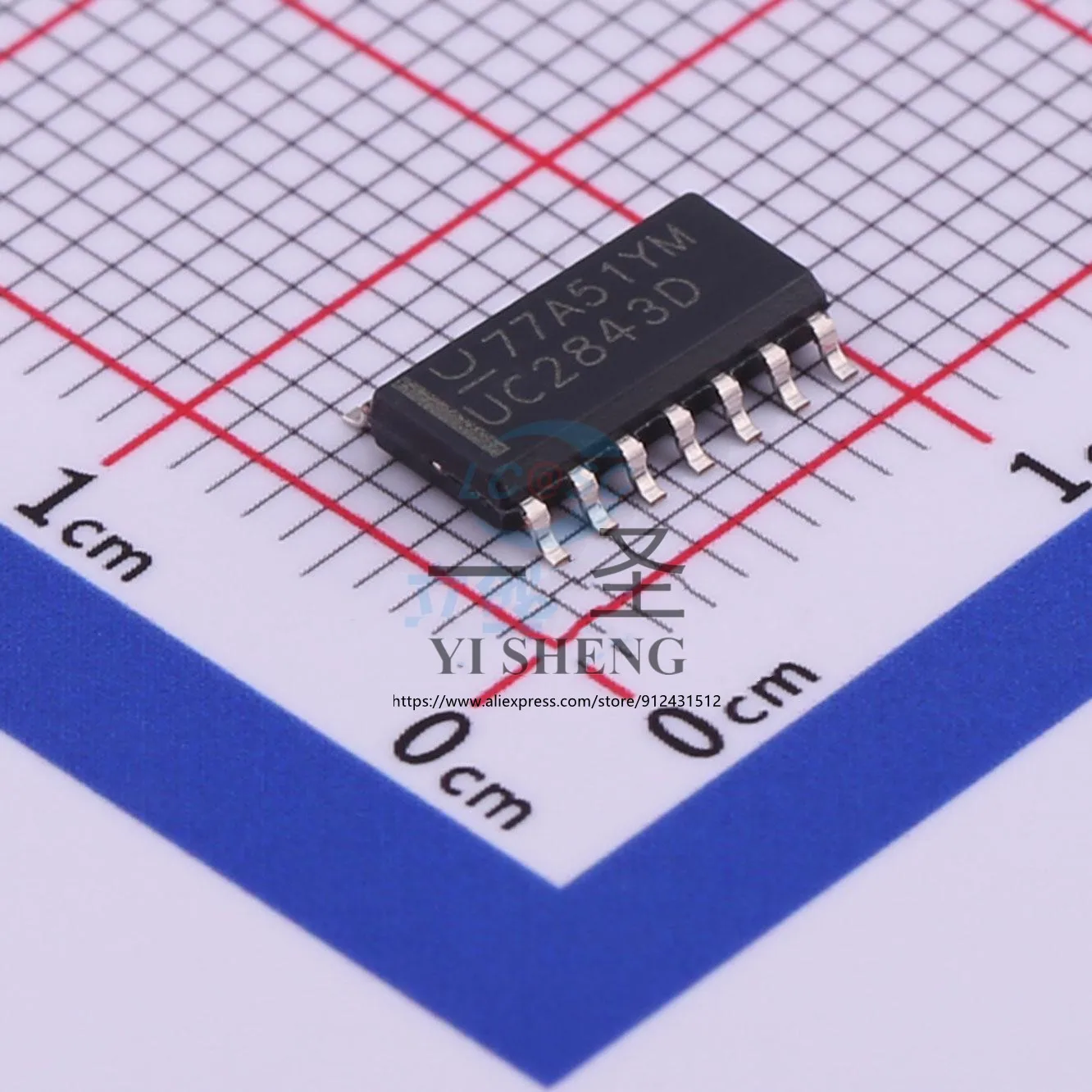 

5 шт./лот UC2843DTR C2843DTR SOIC-14