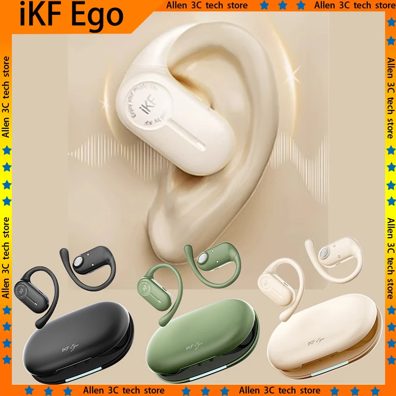Беспроводные наушники IKF Ego с подвесным шумоподавлением