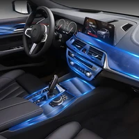 for bmw g32 sreies 6gt 2017 2021 car interior center console transparent tpu protective film anti scratch repair film accessorie