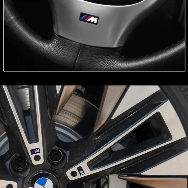 Фото Модный 3D-значок-эмблема на задний багажник автомобиля для BMW M M1 M2 M3 M4 M5 M6 X7M X2M X4M X3M X5M X6M, декоративные аксессуары №5