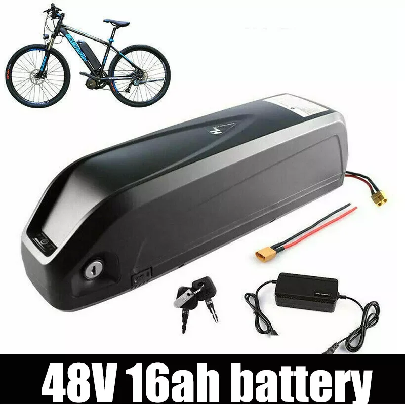 

Laudatio 48V1 6AH литиевая батарея электрического велосипеда 13S Hailong корпус для скутера двигателя менее 750W с 25A BMS и 2A зарядным устройством