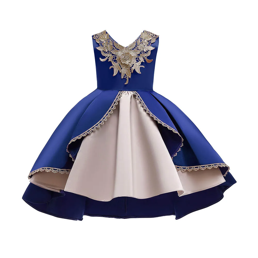 

Melario Toddler Girl Vestidos Clothes Summer New Girls Vest Princess Dress Party Dress Tutu Performance Dress Embroidered Dress