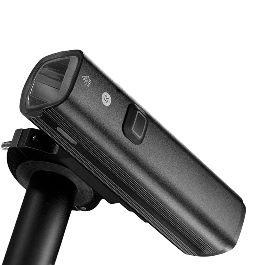 

Bike Front Light Black Powerful Lantern USB Bicycles Aluminum Alloy Multifunctional Flashlight Waterproof Lamp Riding