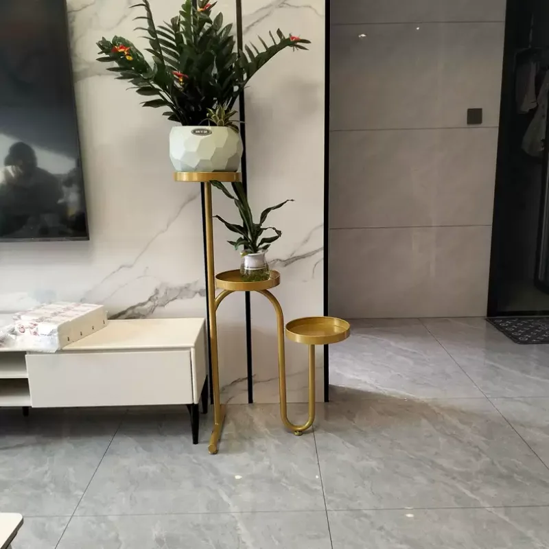 Отдельно стоящая подставка для растений гостиной балкона многослойный