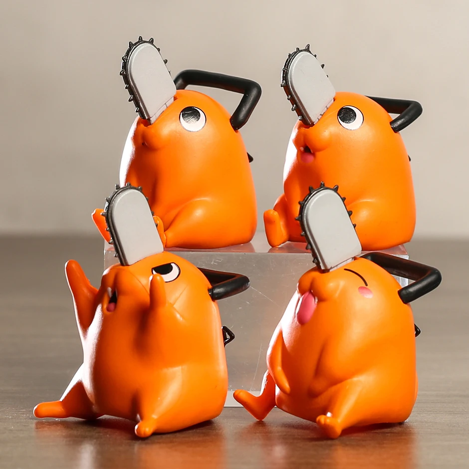 

4 шт./комплект, мини-фигурки-капсулы из ПВХ