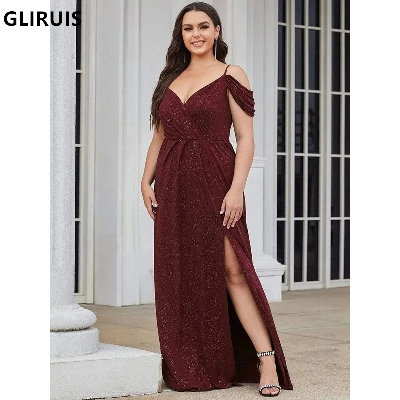 

Блестящие вечерние платья с открытыми плечами 2022, элегантное женское платье без рукавов для выпускного вечера, официальное платье подружки невесты