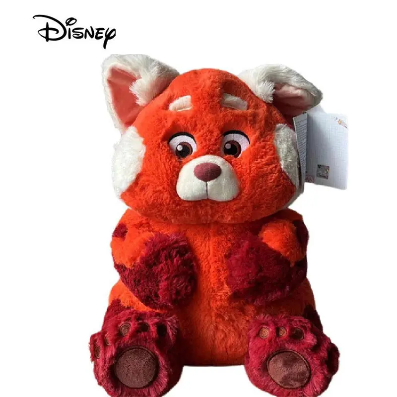 

40cm Disney Kawaii Pixar Turning Red Red Panda Plush Toy Movie Surrounding Red Panda Cartoon Plush Doll Children's Birthday Gift