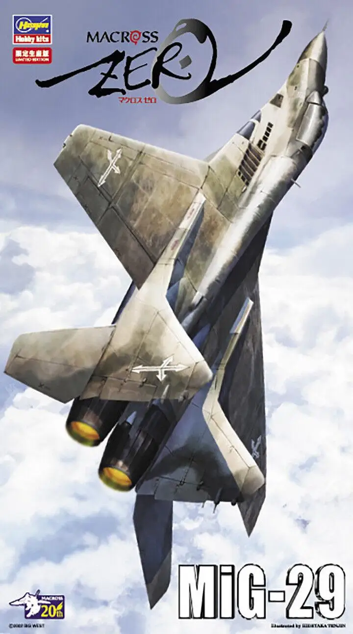 Hasegawa #65762 1/72 Macross Zero MiG-29 Airplane Model Kit
