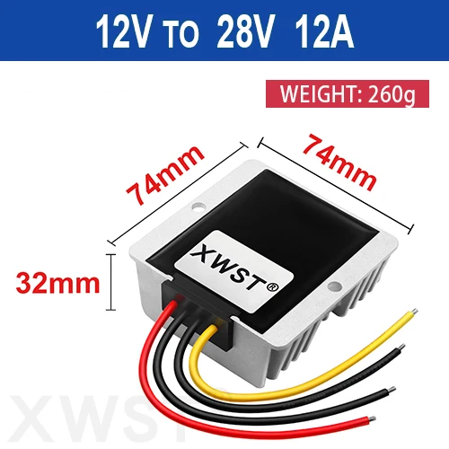 

XWST Конвертер 12В в 28В 3-20А
