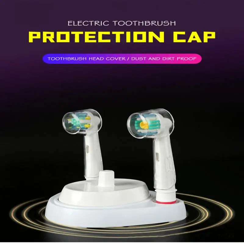 

5Pcs Electric Toothbrush Heads Cover Toothbrush Head Protective Cover For Oral B Electric Toothbrush Dustproof Protective Cap