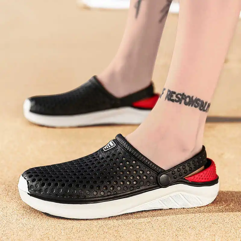 

Men's Summer Shoes Masculine Loafers Non-Casual Leather Slippers For Men Casual Most Comfortable Men's Beach Flip Flops Tennis
