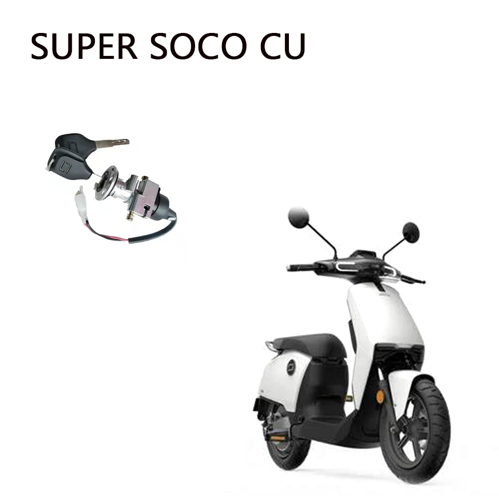 

FOR Super SOCO CU Original Accessories A Complete Set Of Locks, Special Switches Faucets And Cushion Locks One-button start