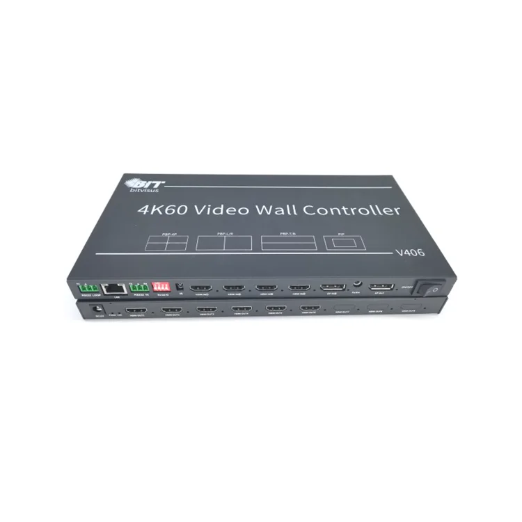 Hot Customized 4k Switching 3x6 HD video controller TV 2x3 2x2 Video Wall Processor