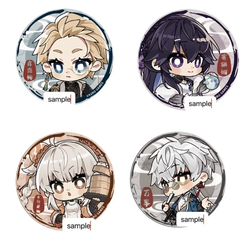 Брошь серый ворон Wanshi