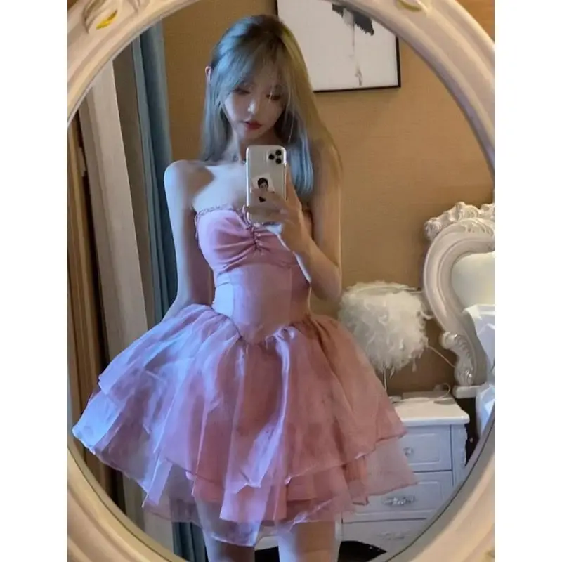 

Женское сексуальное длинное платье с открытой спиной и подтяжками в европейском и американском стиле, весна 2023 года