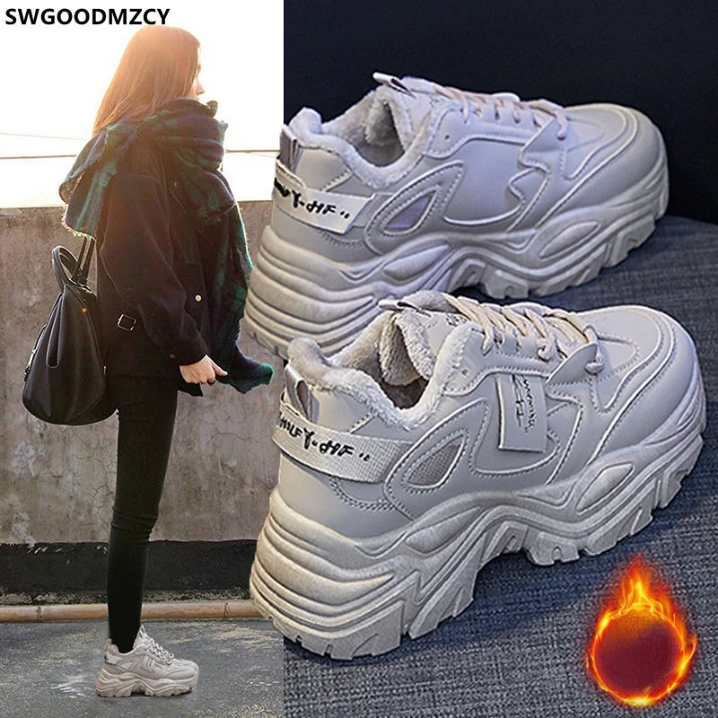Women Luxury Ladies Shoes Platform Sneakers Running Shoes Fo