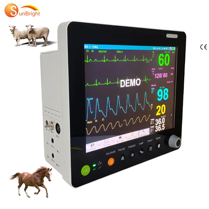 

Veterinary Animals monitor large screen 6 parameters vet veterinary patient monitor SUN-603S VET