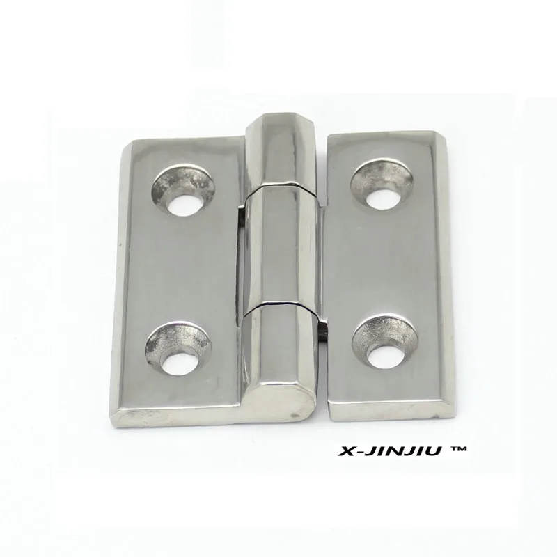 

X-JINJIU-226-1 60*60 Stainless Steel Ship Equipment Food Machinery Door Hinges Distribution Box Switch Cabinet Hinge