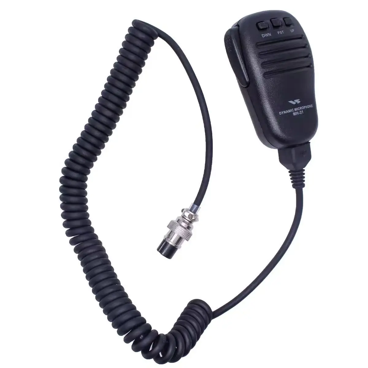 Фото Оригинальный мобильный микрофон-динамик YAESU MH-31B8 с изысканной текстурой для радиостанций Yaesu FT-847, FT-920, FT-950, FT-2000 №1