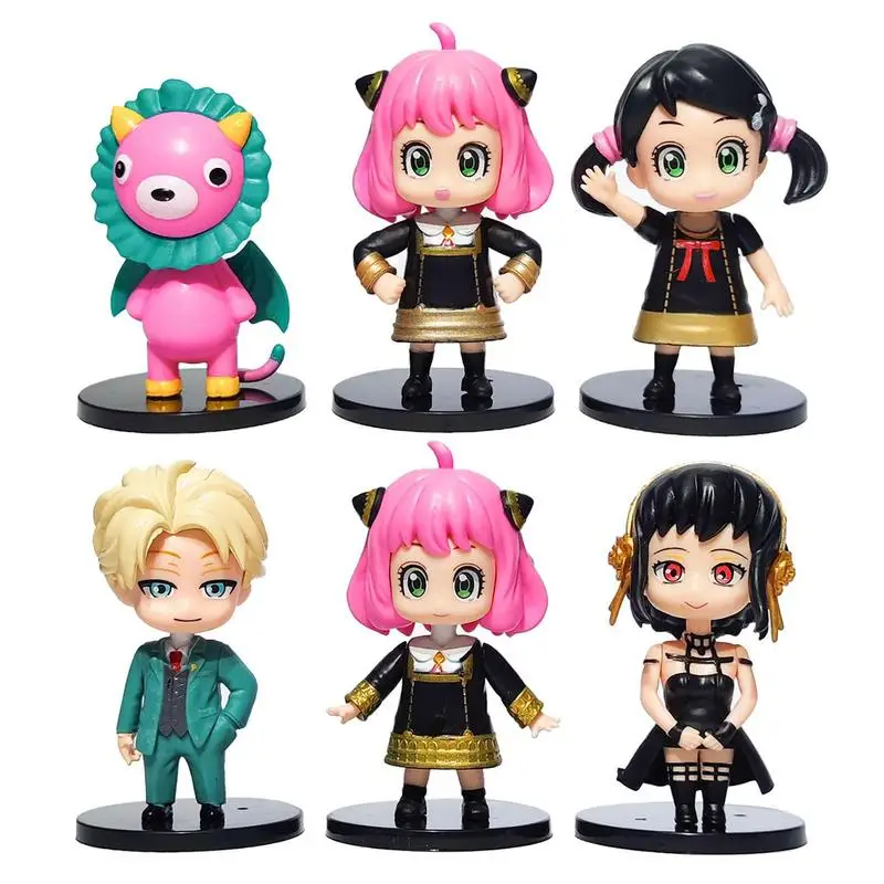 

Фигурки героев мультфильмов, 6 шт., персонажи мультфильма, игрушки из ПВХ, фигурки героев мультфильмов, модель кукол, Высококачественная Статуя Льва, кукла для детей