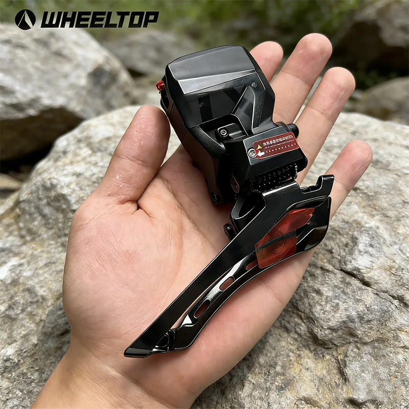 Беспроводная электронная система переключения передач Wheeltop EDS TX 2×7-14 скоростей для шоссейного велосипеда с карбоновой и алюминиевой рулей-барсельями, передний и задний переключатели (art.: 3920d84eeaa48) - 3920d84eeaa48