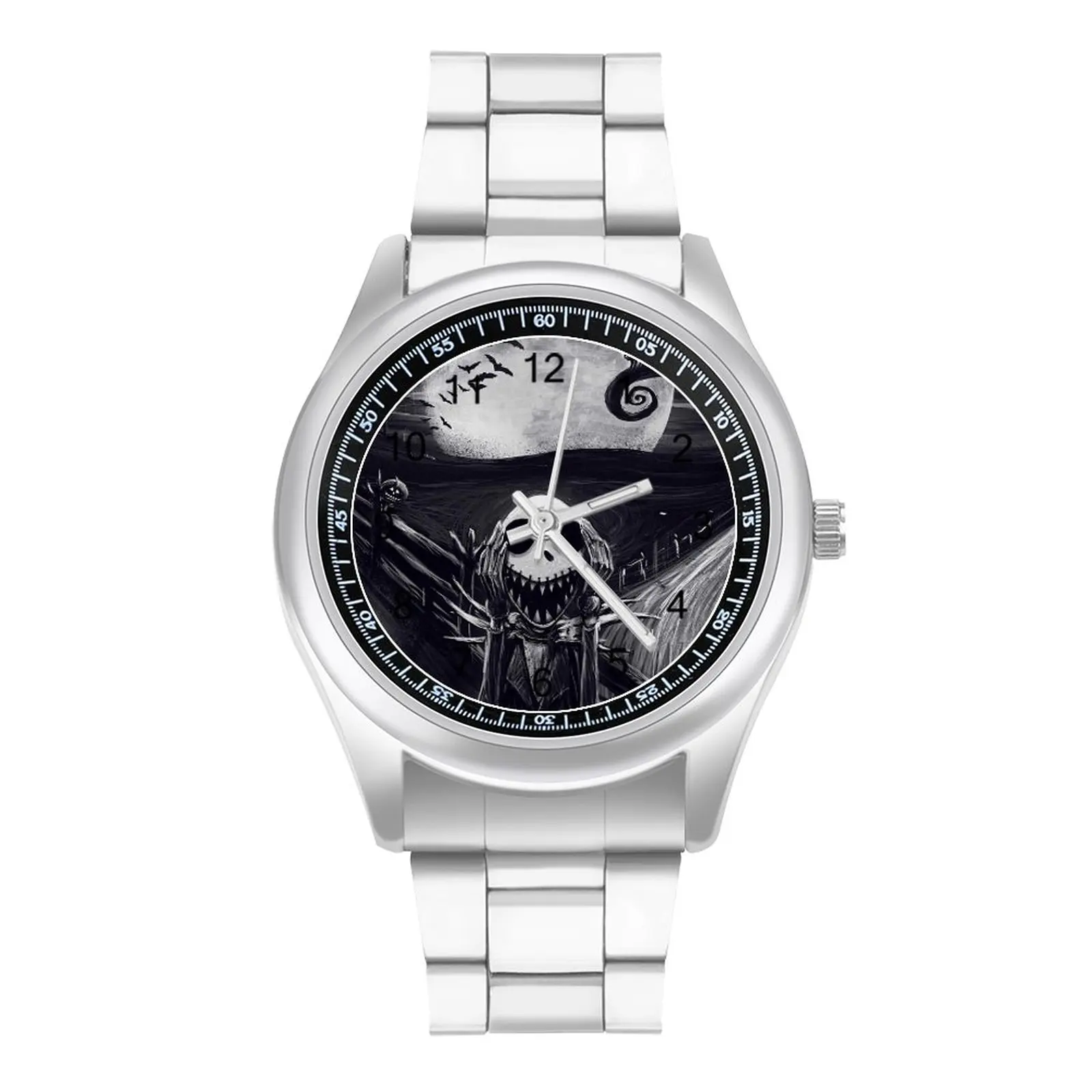 

The Scream Before Christmas Quartz Watch Modern Art Design Modern Wrist Watch Stainless Promotion Business Ladies Wristwatch