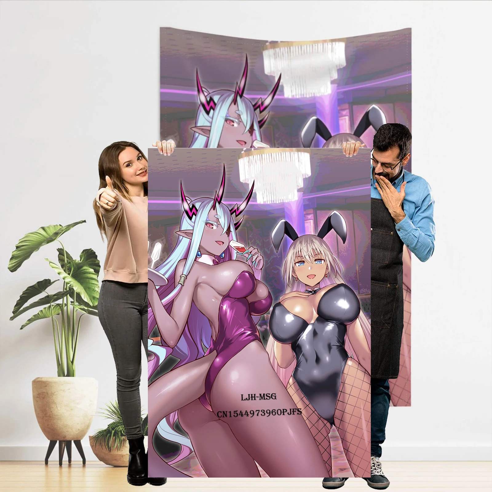

Fate Grand Order Tapestry Hentai Anime Bunny Poster Wall Hanging Artist CG Tapestries Sexy Adult Tapestrys H Doujinshi Tapestry