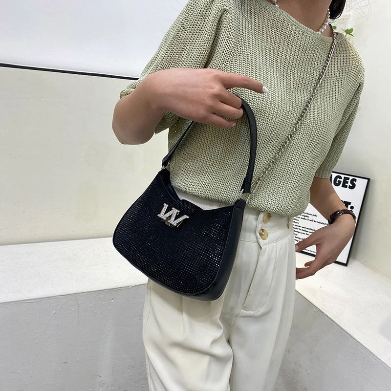 2023 New Summer Luxury Underarm Bags High Quality Chain Shoulder Messenger Bags Fashion Famous Designer Women Purse And Handbags