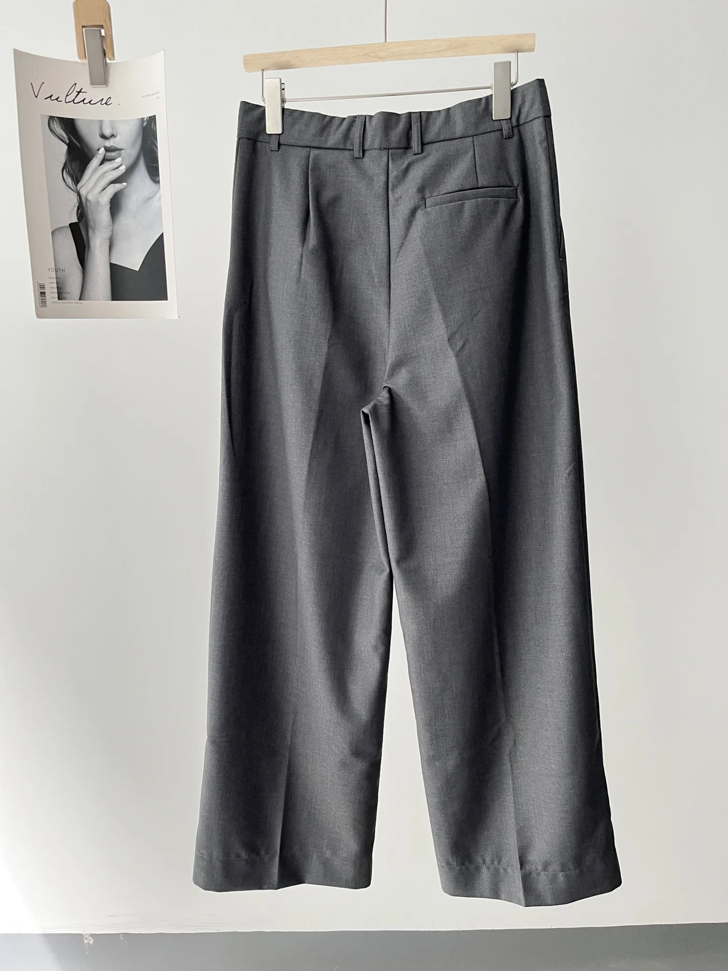 Женские брюки 2024 простые плиссированные широкие женские свободные повседневные