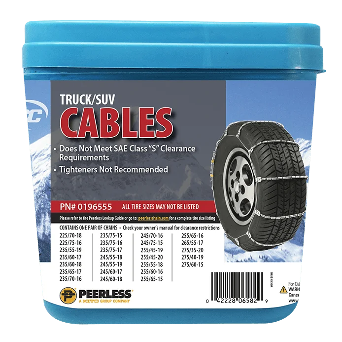 

Light Truck/SUV Tire Cables, #0196555