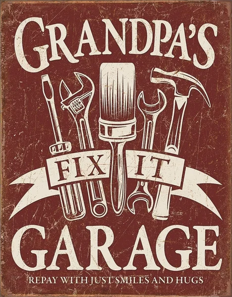

Garage Metal Sign Vintage Wall Art Retro Home Decor 20*30cm 30*40cm 1