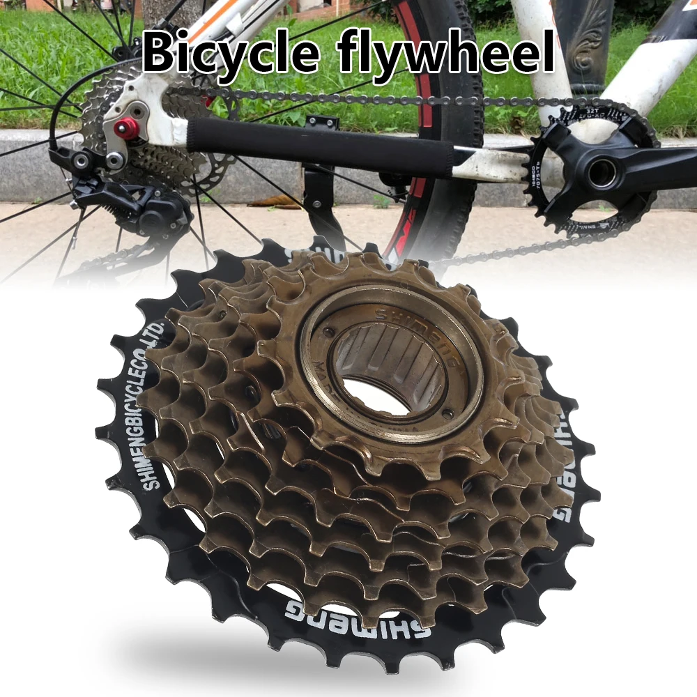 

Cycling 6/7 Speed Cassette Bike Freewheel Block Screw Flywheel Sprocket MTB Bicycle Bike Refit Part