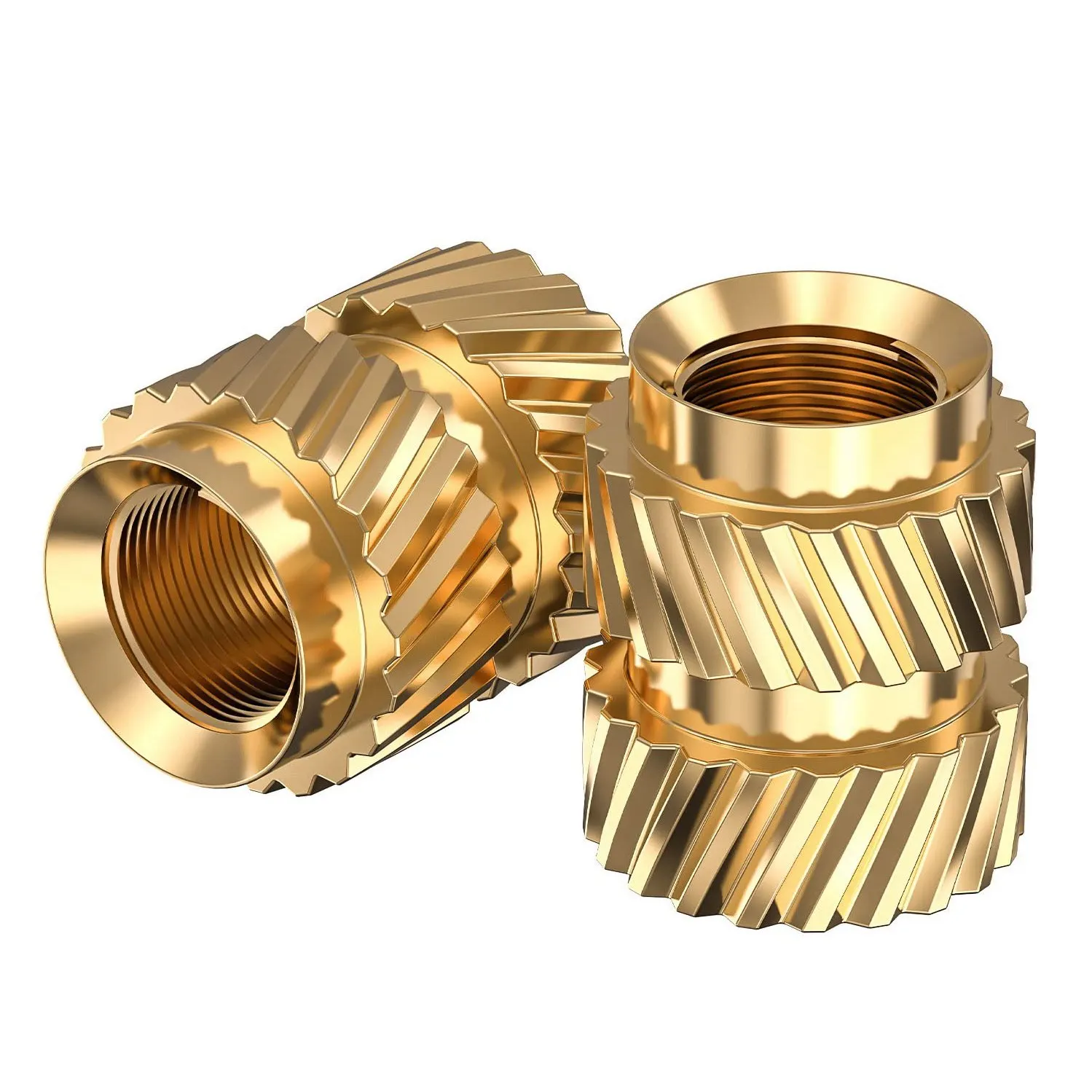 120 шт. M3X5.7-OD4.6 резьба с накаткой из латуни термонабор термостойкая вставка