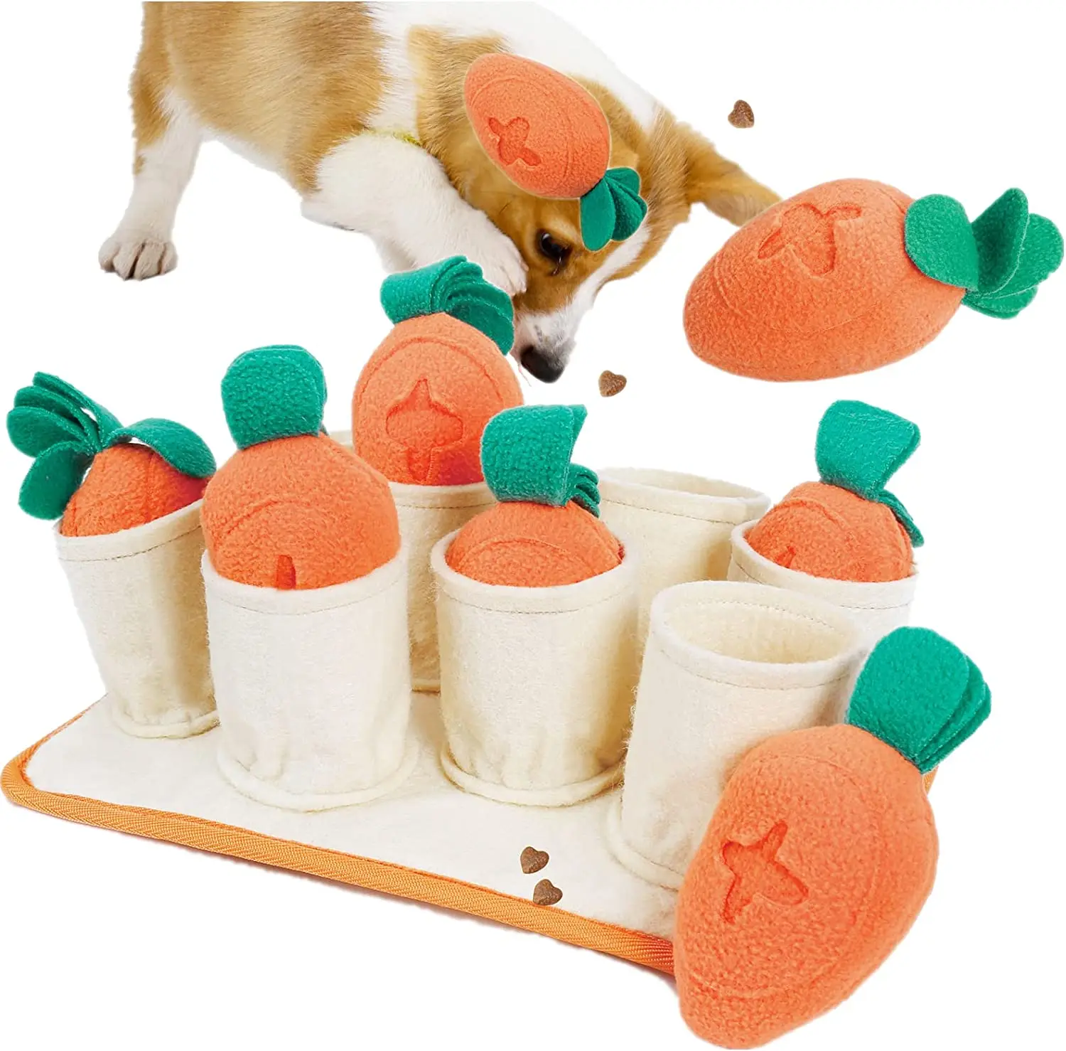 

Jouet Interactif À Renifler,Jouet éducatif pour Chien, de Renifleur d'alimentation pour Chien,Jouet à Mâcher pour Chiot