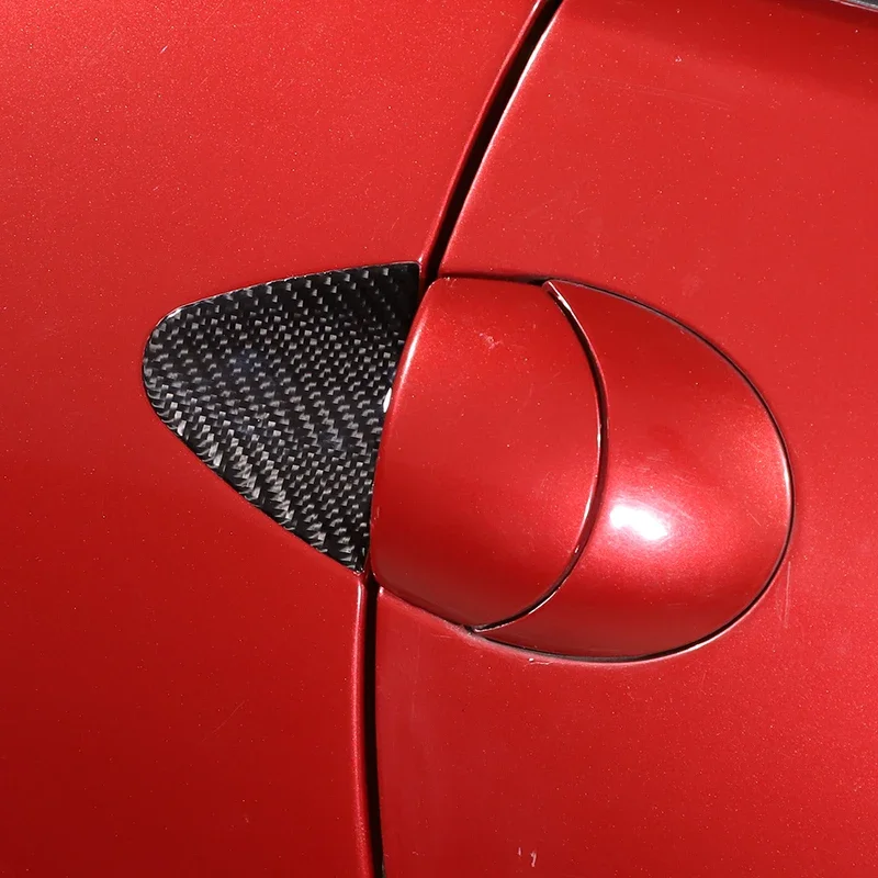 Для Mitsubishi Eclipse 2006 2007 2008 2009 2010 2011 мягкая дверная ручка из углеродного волокна