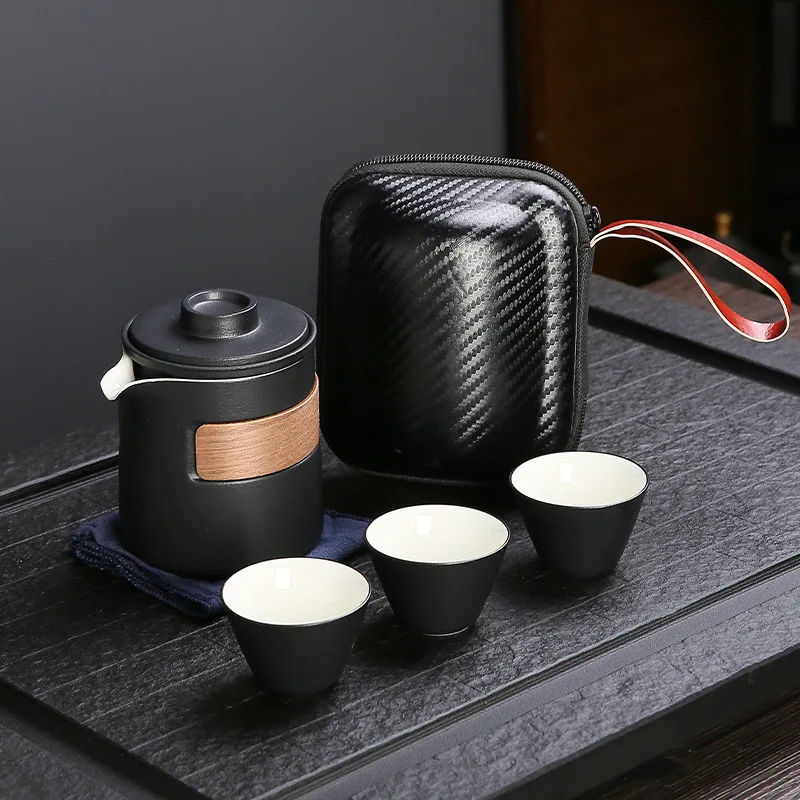 

Чайная чашка в японском стиле, чашка для воды, керамическая посуда, ручная роспись, кунг-фу, чайный чайник и чашка, чайные наборы