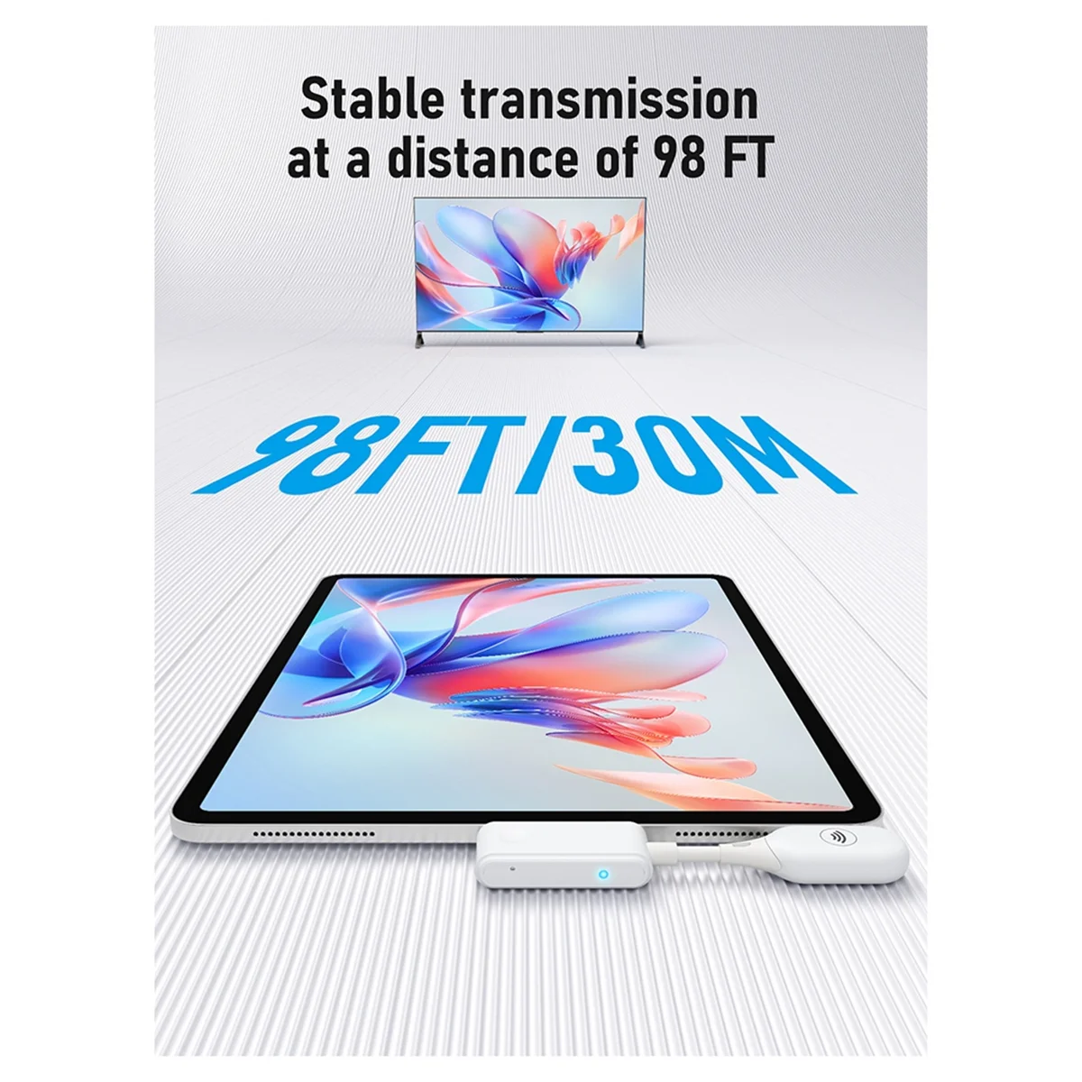 HDMI-совместимый беспроводной передатчик приемник-удлинитель 1080P при 60 Гц 50 м ключ