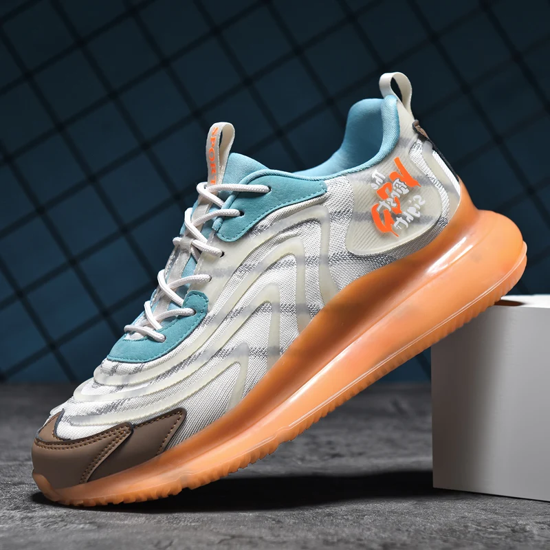 

SENTA New Air Cushion Running Shoes Men Breathable Mesh all-match Sneakers Men Outdoor Sport Jogging Walking Shoes Male Footwear