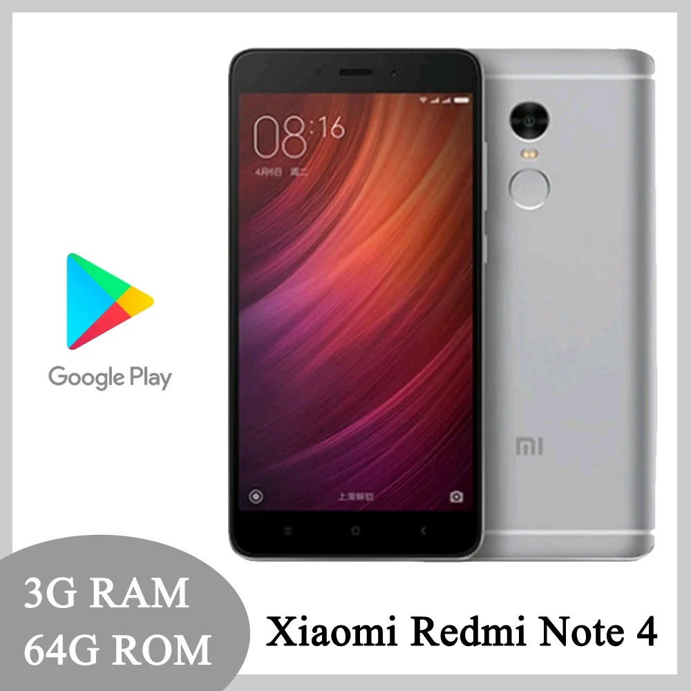 Xiaomi redmi 3G/4G смартфон, 4 Гб ОЗУ 64 Гб ПЗУ, экран 5 дюймов ...
