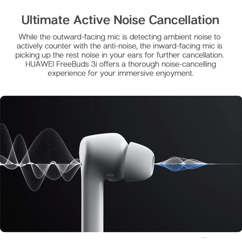 HUAWEI Freebuds 3i  Wireless Bluetooth Earphone TWS Active Noise Canceling Headset True Wireless Waterproof Headset enlarge