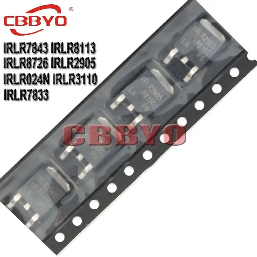 10 Pièces IRLR024NTRPBF TO252 IRLR024N TO-252 LR024N IRLR024