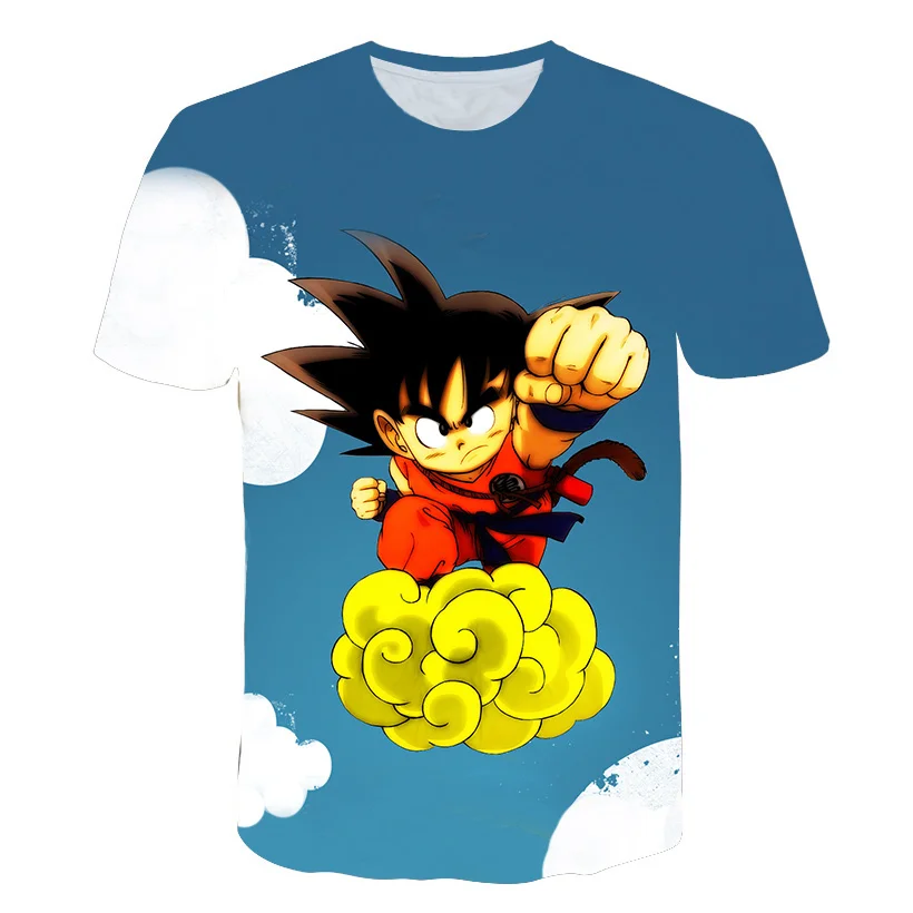 

2022 Summer Fashion Drαgon-ball T-Shirt Boys Girls Tshirts Cartoon Tees Child Baby Tops Clothing Harajuku Clothes Short Sleeve